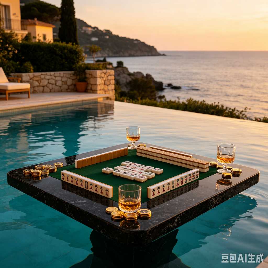 unique color mahjong tiles design