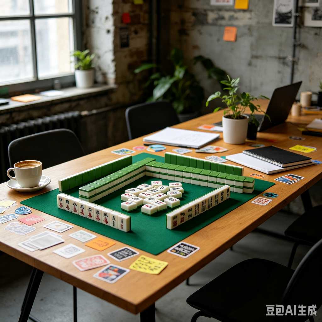 hand carving mahjong tiles
