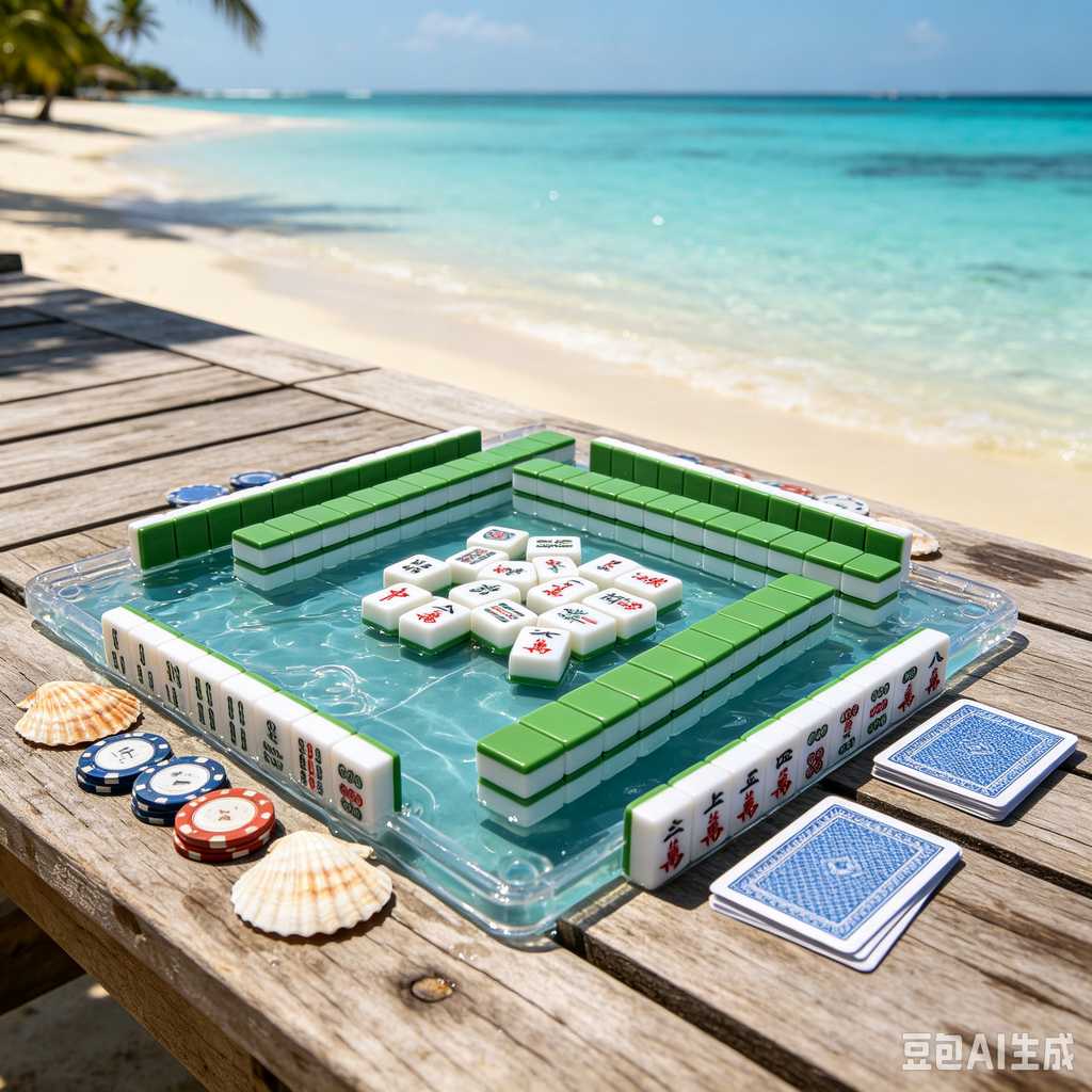 modern text mahjong tiles